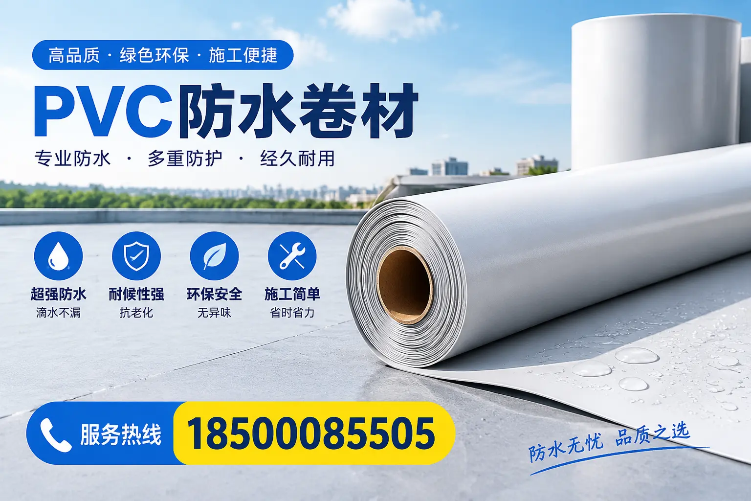 选用PVC防水卷材时需要避开的常见误区,特别是在商洛